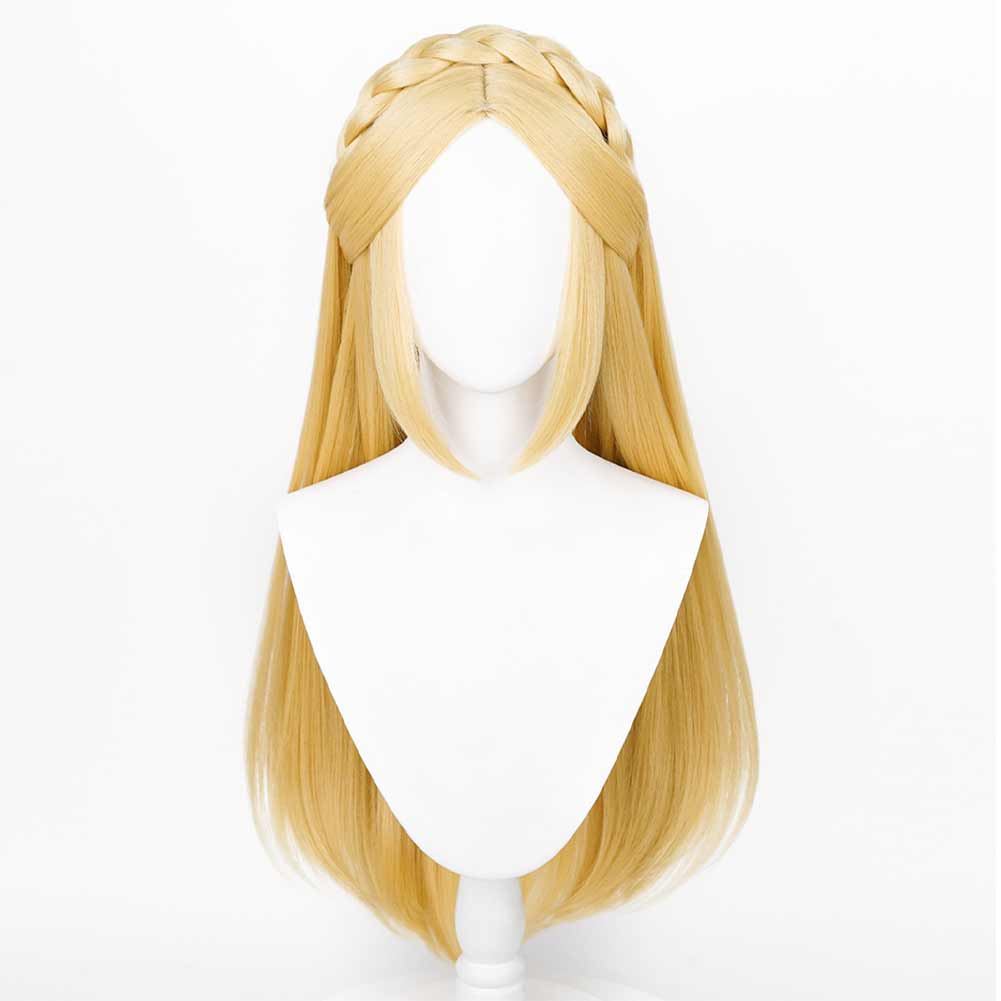 The Legend of Zelda Zelda Princess Cosplay Wig Heat Resistant Synthetic Hair Carnival Halloween Party Props