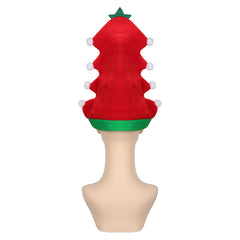 Adults Kids Christmas Elf Red Hat Christmas Accessories