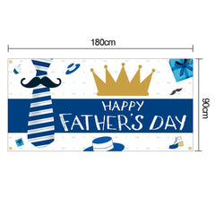 Happy Father's Day Photography Backdrop Father's Day Theme Background Family Party Decoration Daddy Studio Props - INSWEAR