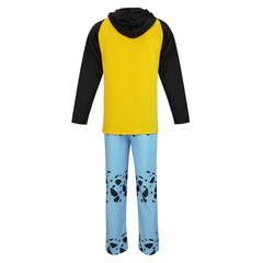 One Piece Trafalgar D. Water Law Cosplay Costume Outfits Halloween Carnival Party Disguise Suit