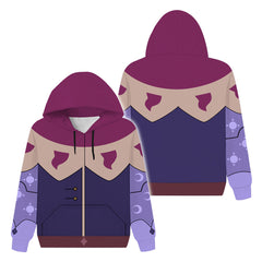 The Owl House Raine Whispers Cosplay Hoodie Printed Hooded Sweatshirt Men Women Casual Streetwear Pullover
