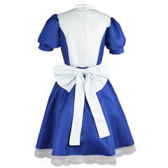 Alice: Madness Returns Alice Liddell Adult Cosplay Maid Dress Outfits Halloween Carnival Suit Costume