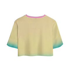 Amber Elemental Wade Kids Children Cosplay Yellow Short Sleeve Top Casual Street T-shirt