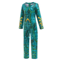 Aquaman and the Lost Kingdom Mera Kdis Children Cosplay Costume Jumpsuit Fancy Outfit Halloween Carnival Suit