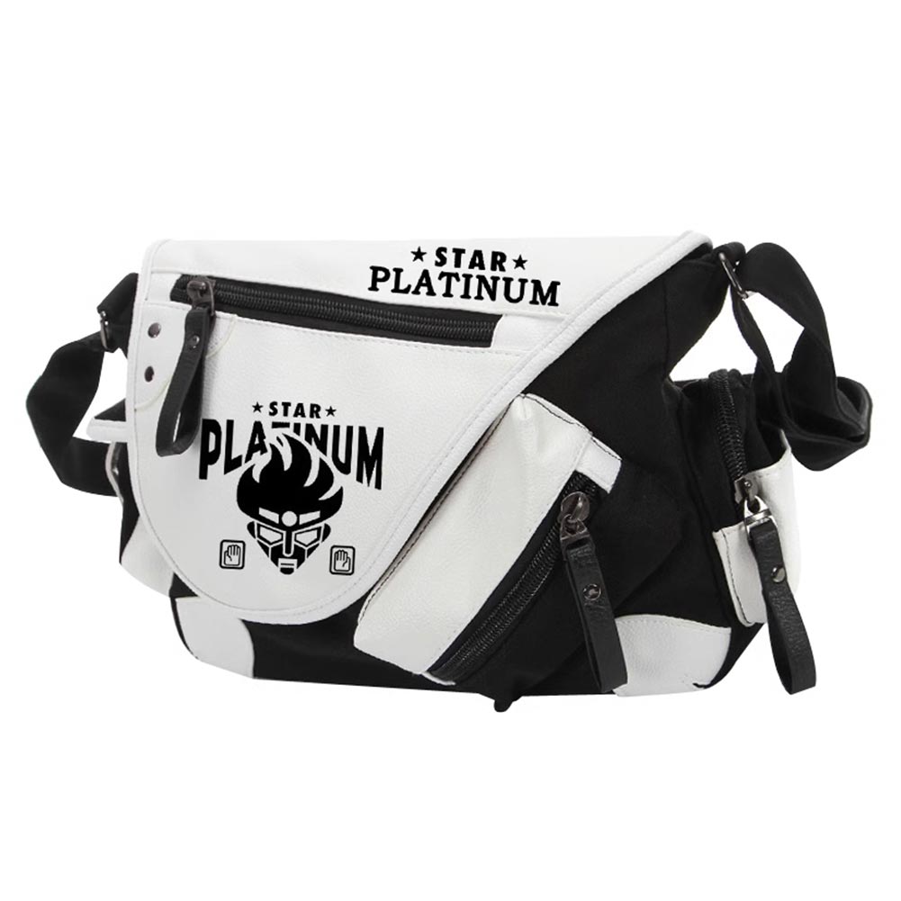 JoJo‘s Bizarre Adventure Killer Queen  Shoulder Bag Cosplay Crossbody Canvas Bags School Bag Unisex Messenger Bag