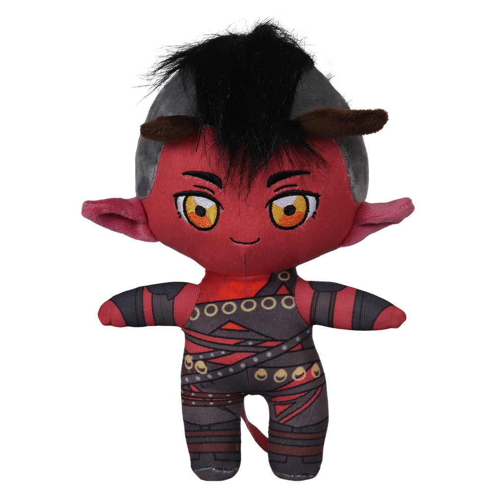 Baldur's Gate 3 Karlach Tiefling Cosplay Plush Toys Doll Soft Stuffed Dolls Mascot Birthday Xmas Gift