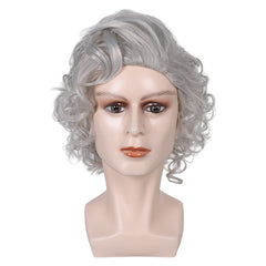 Baldur's Gate Astarion Gray Cosplay Wig Heat Resistant Synthetic Hair Carnival Halloween Party Props