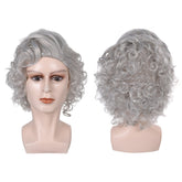 Baldur's Gate Astarion Gray Cosplay Wig Heat Resistant Synthetic Hair Carnival Halloween Party Props