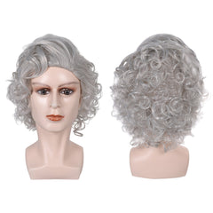 Baldur's Gate Astarion Gray Cosplay Wig Heat Resistant Synthetic Hair Carnival Halloween Party Props