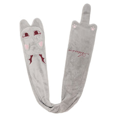 Baldur's Gate Astarion Winter Unisex Cosplay Derivative Scarf Plush Embroidery Halloween Costume Accessories