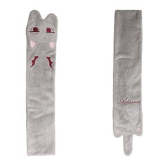 Baldur's Gate Astarion Winter Unisex Cosplay Derivative Scarf Plush Embroidery Halloween Costume Accessories