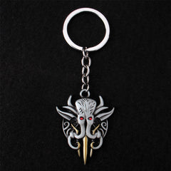Baldur's Gate Cthulhu Cosplay Keychain Key Rings Mascot Birthday Xmas Gift 