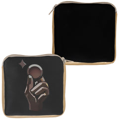 Baldur's Gate Game Achievements Iron Rooster Portable Mini Lether Purse Coin Bag Cosplay Accessories