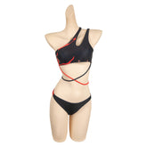 Baldur's Gate Karlach Adult 2 Pics Set Printed Cosplay Swimsuit Outfits Halloween Carnival Suit Costume