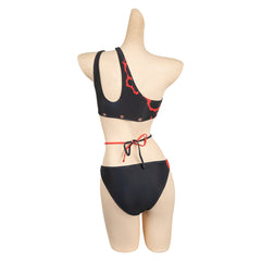 Baldur's Gate Karlach Adult 2 Pics Set Printed Cosplay Swimsuit Outfits Halloween Carnival Suit Costume