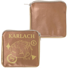 Baldur's Gate Karlach Portable Mini Lether Purse Coin Bag Cosplay Accessories Original Design