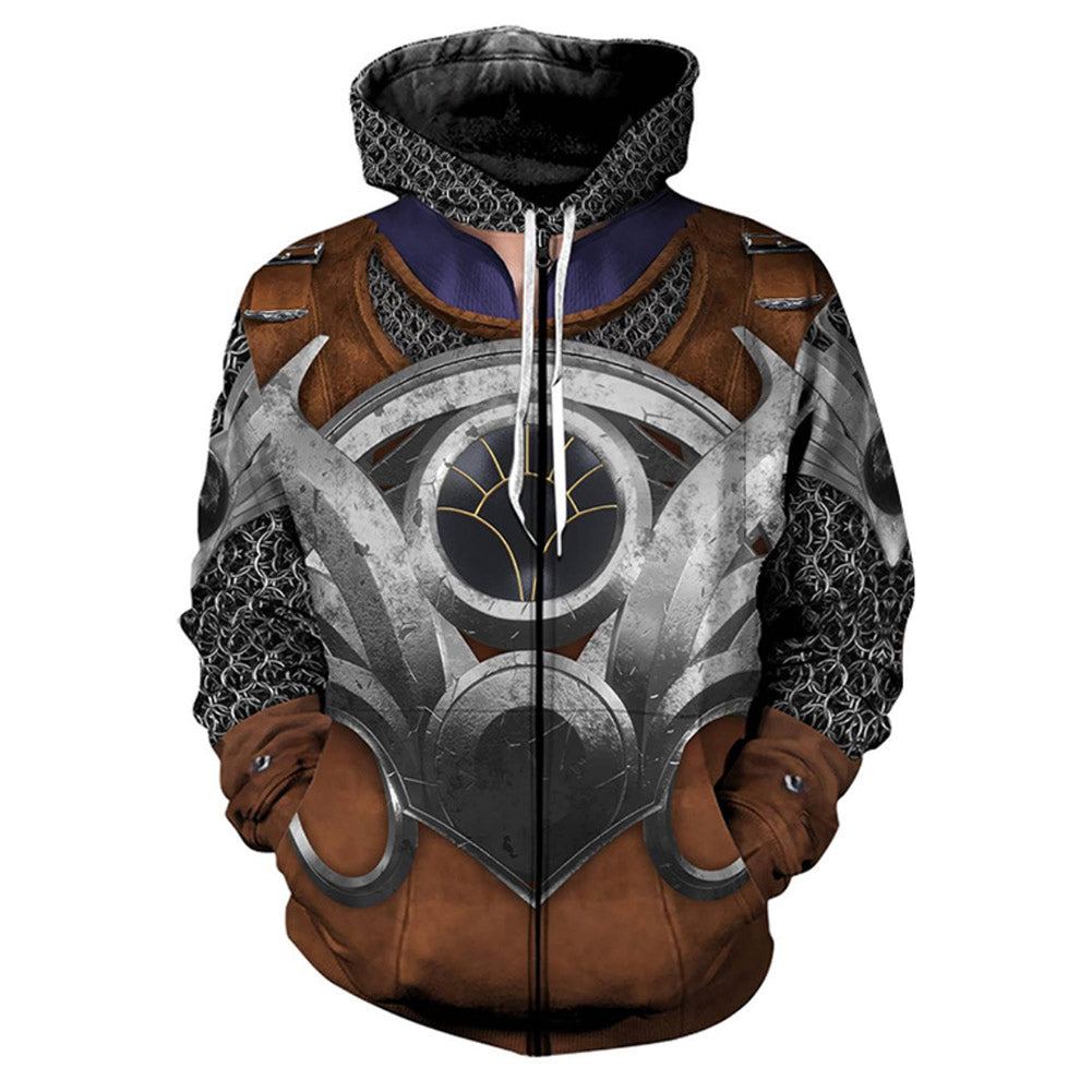 Baldur's Gate Shadowheart Adult Cosplay Hoodie 3D Printed Hooded Sweatshirt Casual Pullover Hoodie