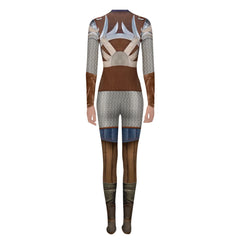 Baldur's Gate Shadowheart Adult Female Cosplay Costume Jumpsuit Fancy Outfit Halloween Carnival Suit