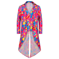 Barbie Ken Retro 70S 80S Disco Swallow-Tailed Coat Cosplay Fantasia Costume Halloween Carnival Party Clothes