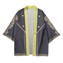 The Legend of Zelda Zelda Princess Cosplay Cloak Kimono Cardigan Robe Cospaly Costume Print Casual Coat