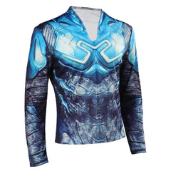 Blue Beetle Jaime Reyes Adult Cosplay Costume Printed Jacket Outift Halloween Carnival Suit