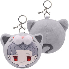 Buldur's Gate Astarion Cosplay Keychain Key Rings Mascot Birthday Xmas Gift