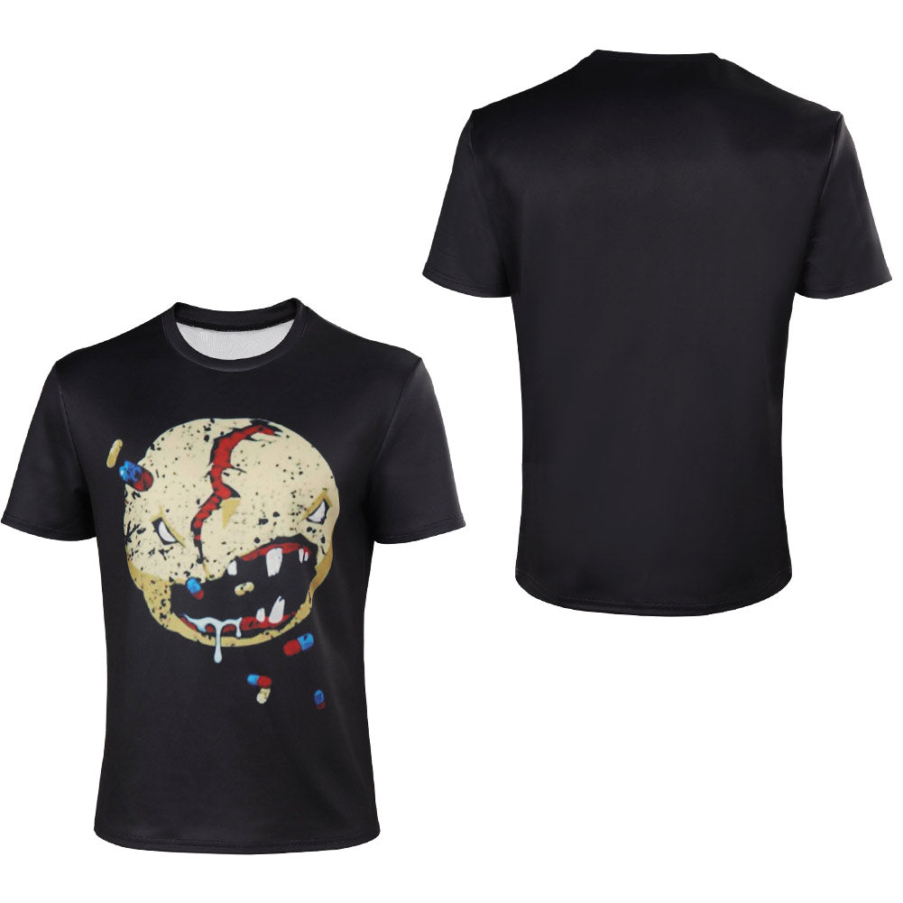 Cyberpunk 2077 David Martinez Adult Cosplay Casual Street Printed T-shirt