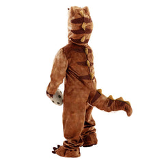 Dinosaur Kids Tyrannosaurus Rex Halloween Cute Plush Jumpsuit Cosplay Costume