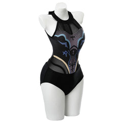 Genshin Impact Fischl Von Cosplay Costume Swimsuit Halloween Carnival Party Disguise Suit