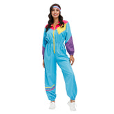 Women Vintage Retro 1970s Disco Rock Hippies Cosplay Costume