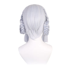 Genshin Impact Kamisato Ayaka Cosplay Wig Heat Resistant Synthetic Hair Carnival Halloween Party Props