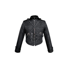 Medieval Gothic Punk Coat Cosplay Costume Outfits Halloween Carnival Party Suit