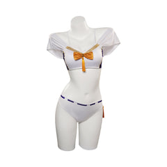 Genshin Impact Kamisato Ayato Cosplay Costume Swimsuit Halloween Carnival Party Disguise Suit