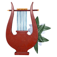 Genshin Impact Venti Cosplay Harps Costume Halloween Carnival Prop