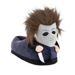 Halloween Michael Myers Hoome Warm Plush Cosplay Sliper Shoes Halloween Carnival Costume Accessories Gifts