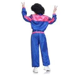 Hip-hop Disco Adult Cosplay Hooded Sweatshirt Joggers Trousers Set Printed Pullover Hoodie Pants Set