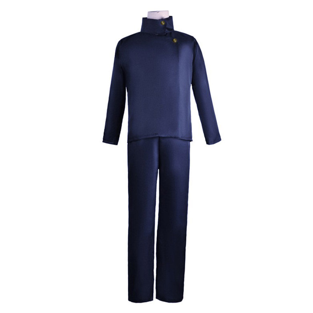 Jujutsu Kaisen Fushiguro Megumi Blue Set Cosplay Costume Outfits Halloween Carnival Suit