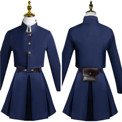 Jujutsu Kaisen Kugisaki Nobara Adult Blue Skirt Cosplay Costume Outfits Halloween Carnival Suit