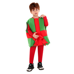 Kids Children Christmas Gift Cosplay Costume Overclothes Christmas Carnival Suit