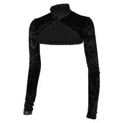 Lisa Frankenstein Misty Velvet Short Shawl Cosplay Costume Cosplay Costume Outfits Halloween Carnival Suit