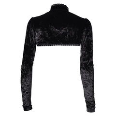 Lisa Frankenstein Misty Velvet Short Shawl Cosplay Costume Cosplay Costume Outfits Halloween Carnival Suit
