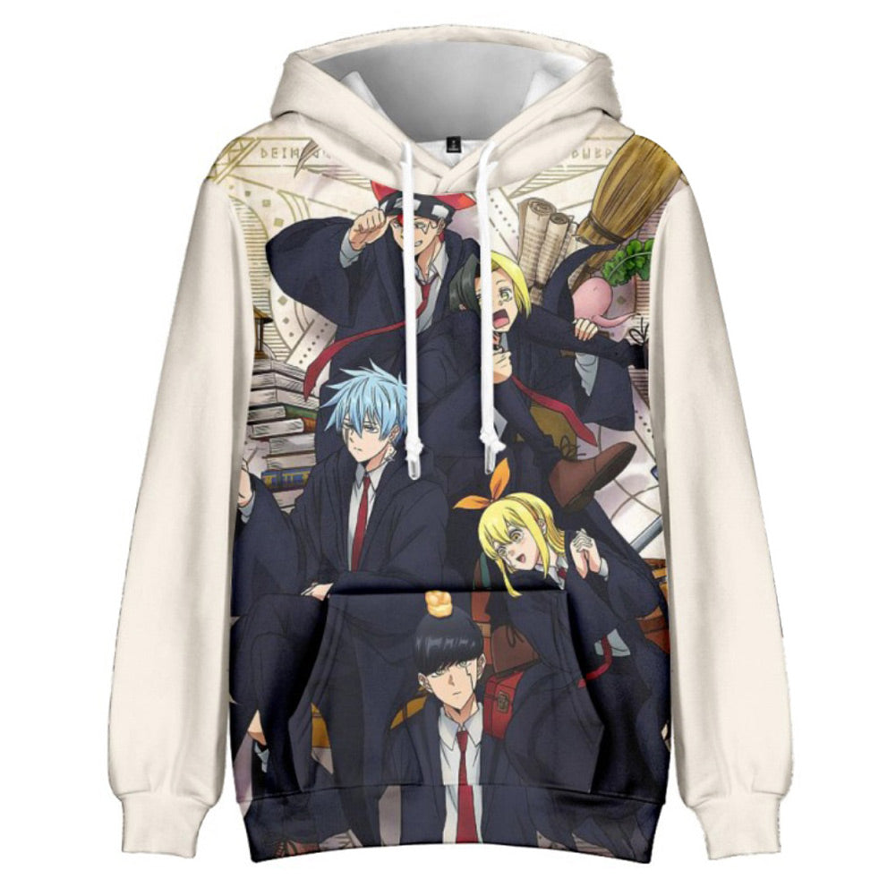 Mashle: Magic and Muscles Dot Barrett Adult Cosplay Printed Hoodie Hooded Sweatshirt Casual Pullover Hoodie