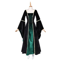 Medieval Adult Clothing Gothic Formal Dress Cosplay Costume Fancy Outfit Halloween Carnival Suit