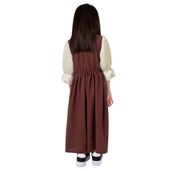 Medieval Retro Palace Kids Girls Princess Dress Stage Performance Cosplay Costume Halloween Carnival Suit