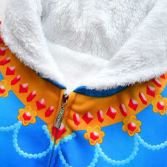 Movie Kids Hoodies Printed Hooded Padded Sweatshirt Casual Streetwear Zip Up Hoodie