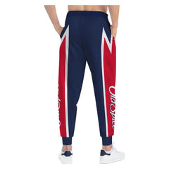 Movie Talladega Nights Cal Naughton Printed Pants Party Carnival Halloween Cosplay Costume