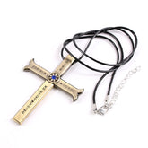 One Piece Dracule Mihawk Cosplay Alloy Necklace Halloween Carnival Costume Accessories Props