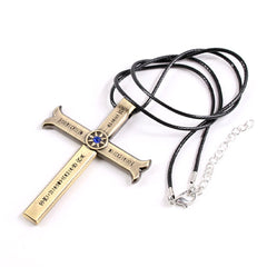 One Piece Dracule Mihawk Cosplay Alloy Necklace Halloween Carnival Costume Accessories Props