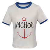 One Piece Monkey D. Luffy Kids Cosplay Casual Street Short-Sleeved T-shirt