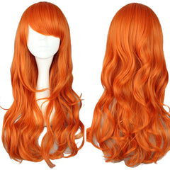 One Piece Nami Two Years Later Cosplay Wig Heat Resistant Synthetic Hair Carnival Halloween Party Props Accessories